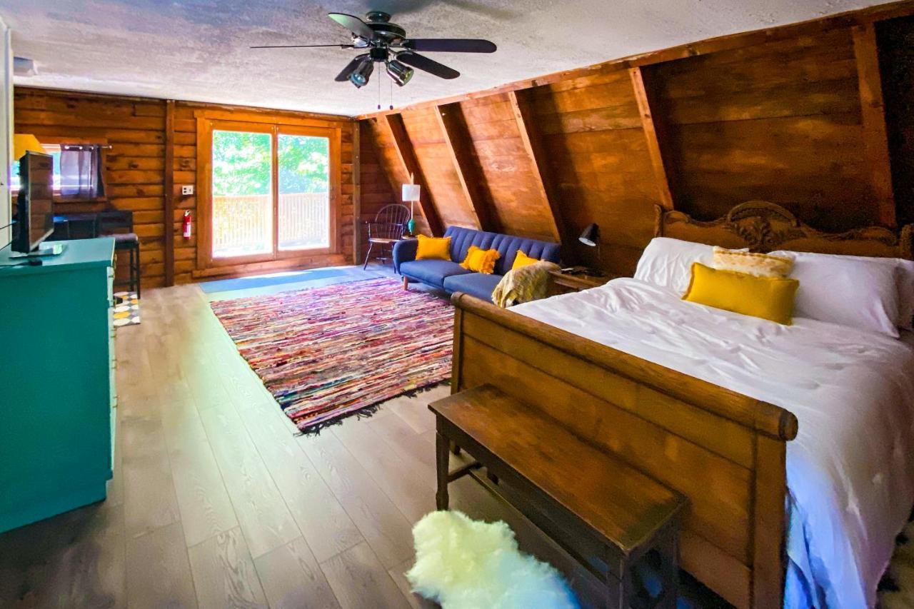 Hikers Haven, A Cozy Cabin Loft Above Bashakill Wildlife Refuge Villa Wurtsboro Buitenkant foto